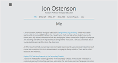 Desktop Screenshot of jonostenson.com